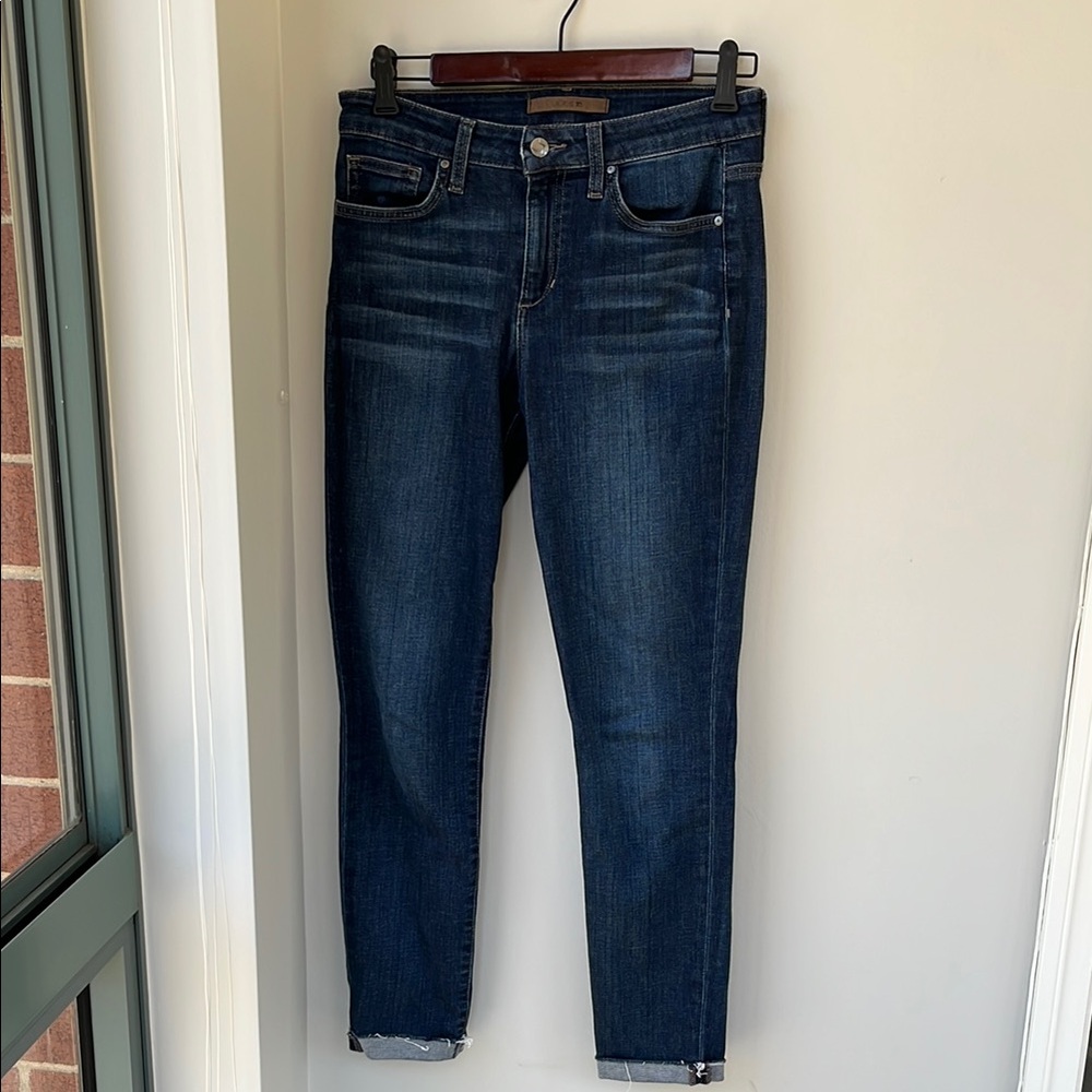 Joe’s Jeans Mid-Rise Ella Straight Ankle Jeans